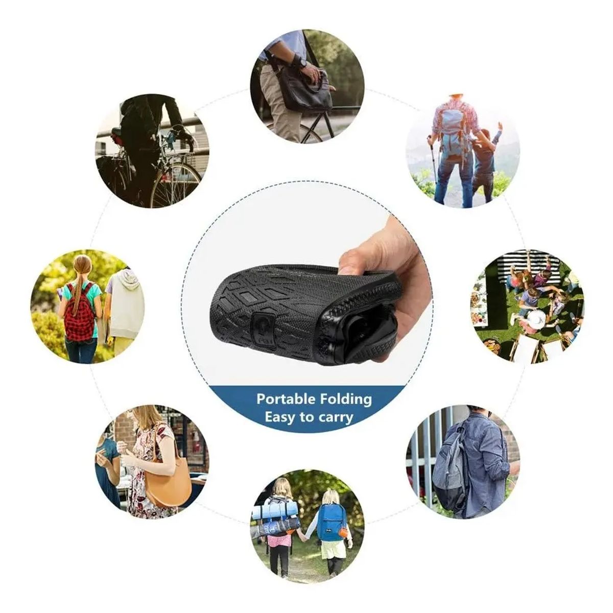 MOVI - CUBRE CALZADO IMPERMEABLE TIPO BOTA PARA LLUVIA