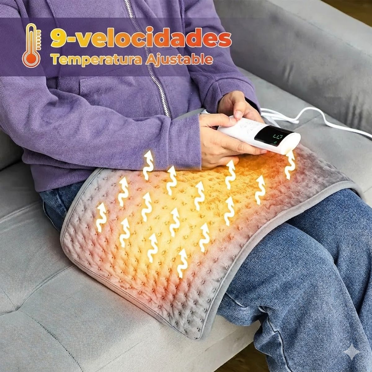 MOVI - MANTA TÉRMICA  PARA TERAPIA CON CONTROL DE TEMPERATURA
