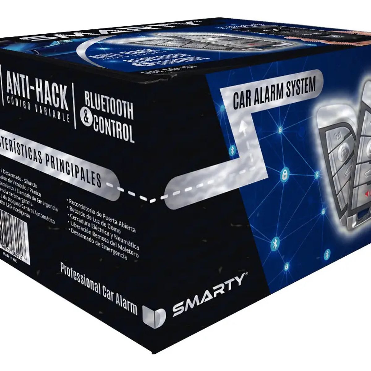 SMARTY - Alarma Auto Bluetooth Código Variable Smarty Alta Calidad