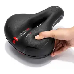 GENERICO - Sillin Para Bicicleta Antiprostatico Con Gel Y Reflectante