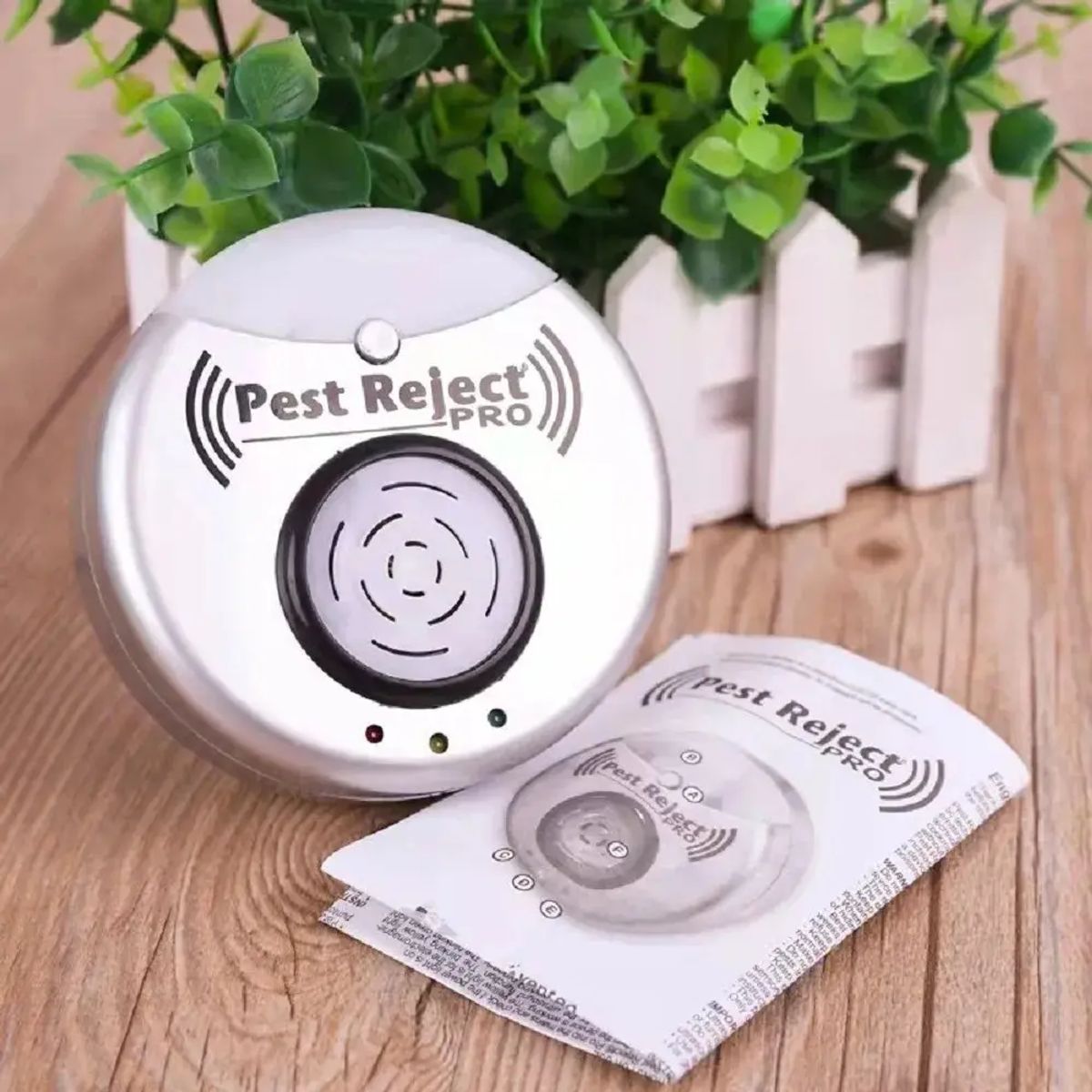 MOVI - PACK DE 2 REPELENTES ELECTRÓNICOS ULTRASÓNICOS DE PLAGAS PEST REJECT PRO