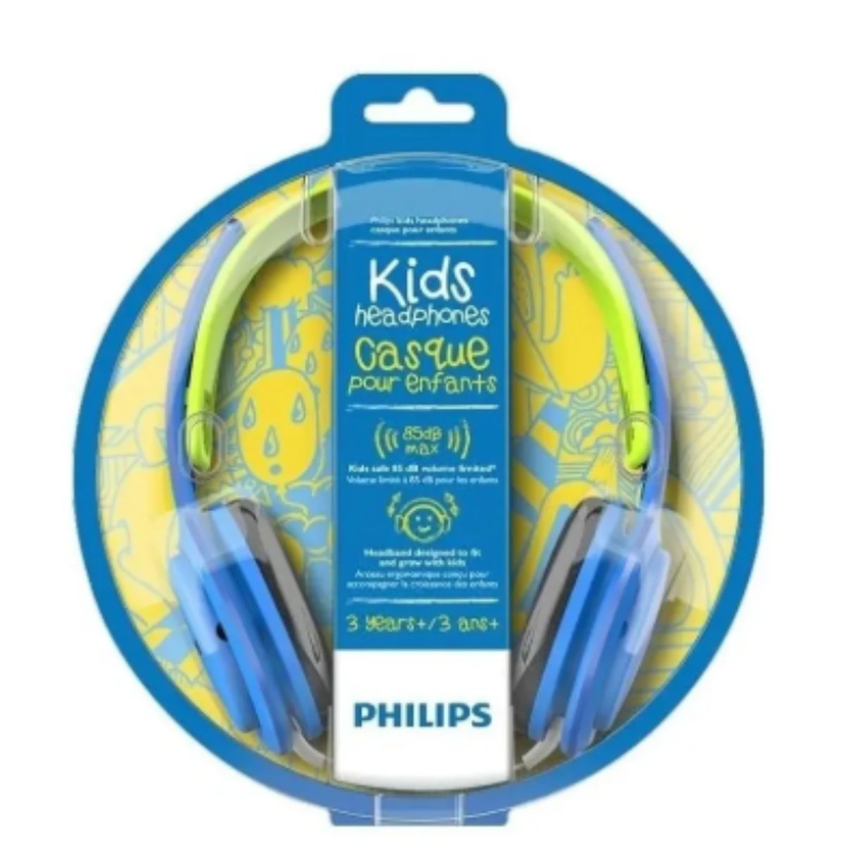 PHILIPS - Audífonos Diadema Para Niños Philips Shk2000 Alámbricos con limitador de volumen