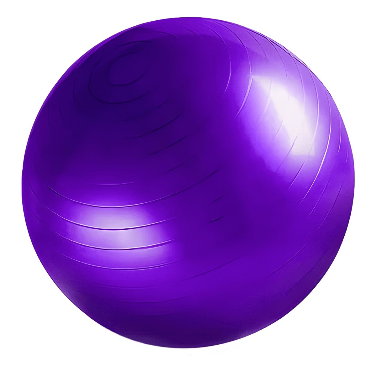 GENERICO - Pelota balon 75 cm pilates yoga con inflador pelotas Morado