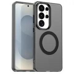 GENERICO - Carcasa Compatible con Samsung S26 Ultra Compatible Carga Magnética Mate - Negro