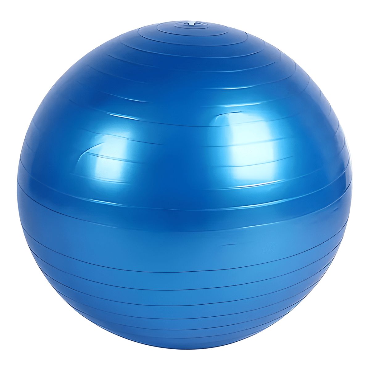 GENERICO - Balón pilates yoga pelota 65cm fitnes ejercicio Azul