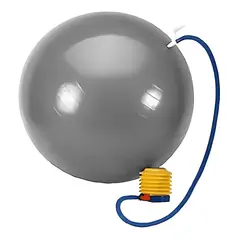 GENERICO - Pelota balon yoga 55 cm pilates con inflador