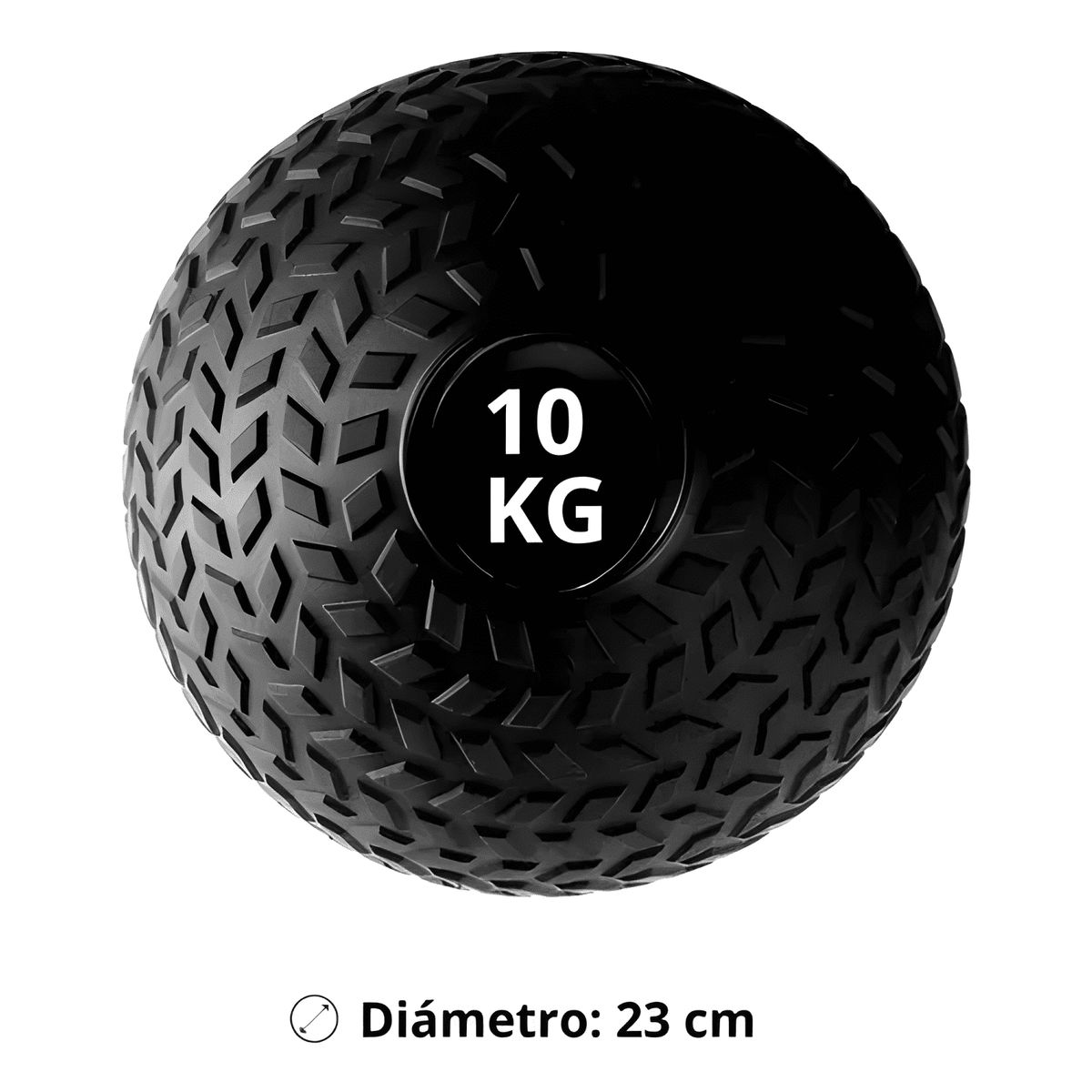 GENERICO - Balón pelota medicinal 10kg para entrenamiento