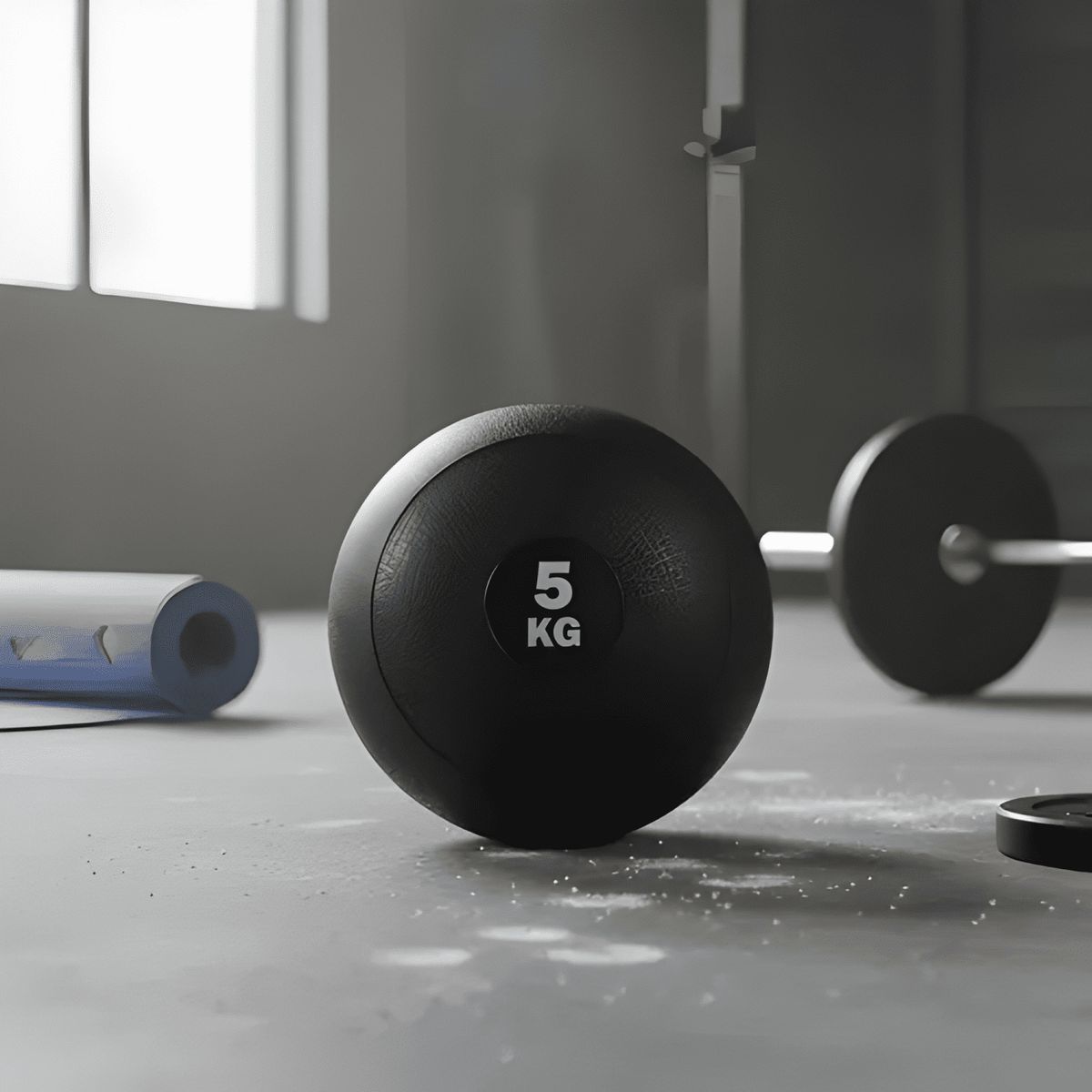 GENERICO - Balon medicinal 5 kg - slam ball - crossfit