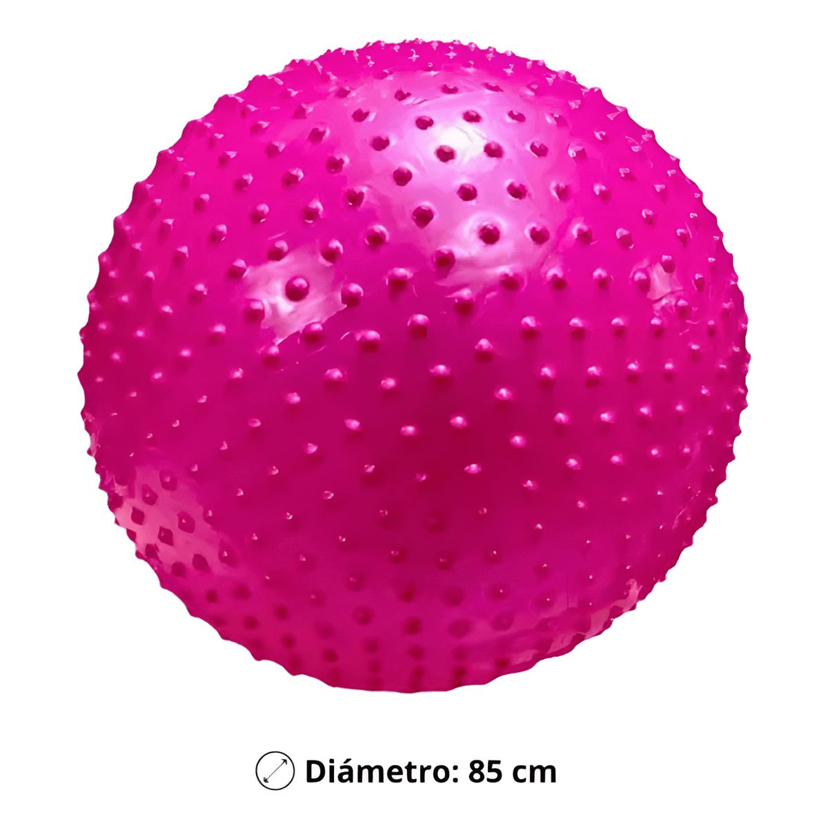 GENERICO - Pelota de yoga línea sport 85 cm + inflador