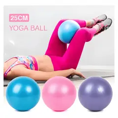 GENERICO - Pelota balón pilates yoga 25cm ejercicios lisa 3