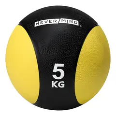 GENERICO - Balón medicinal con rebote 5 kg crossfit pelota funcional