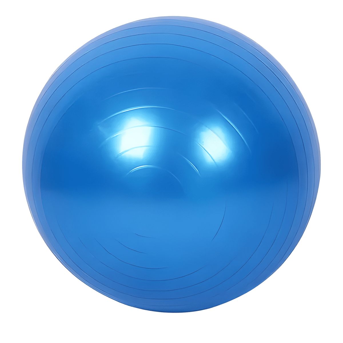GENERICO - Pelota balón yoga pilates con inflador rakrose 55 cm Azul