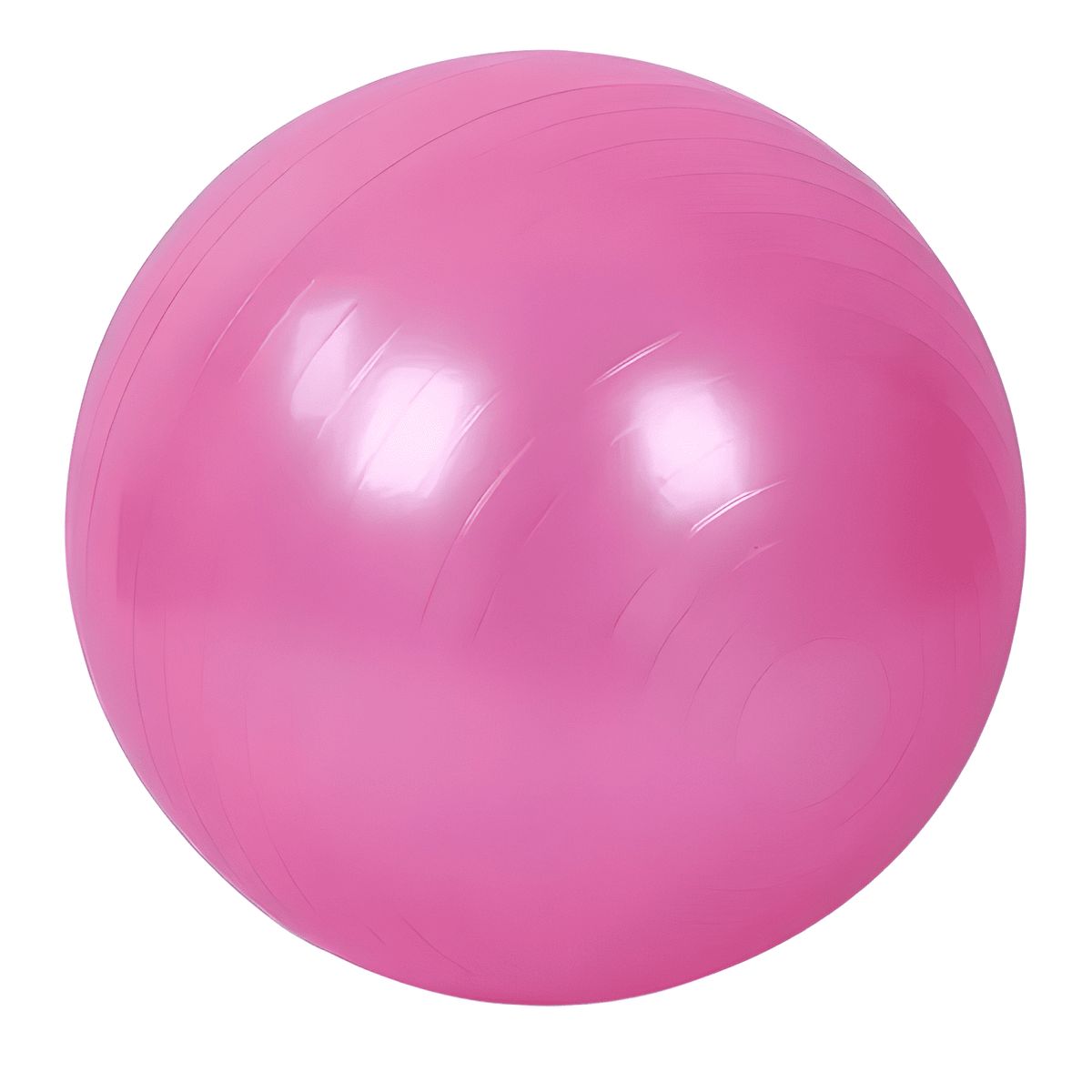 GENERICO - Pelota balon 75 cm pilates yoga + inflador pelotas Rosa 3