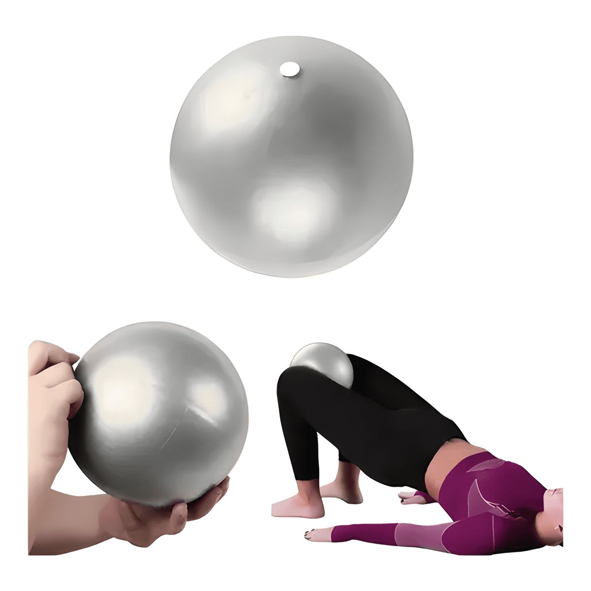 GENERICO - Pelota balón de yoga pilates de 20 a 25cm