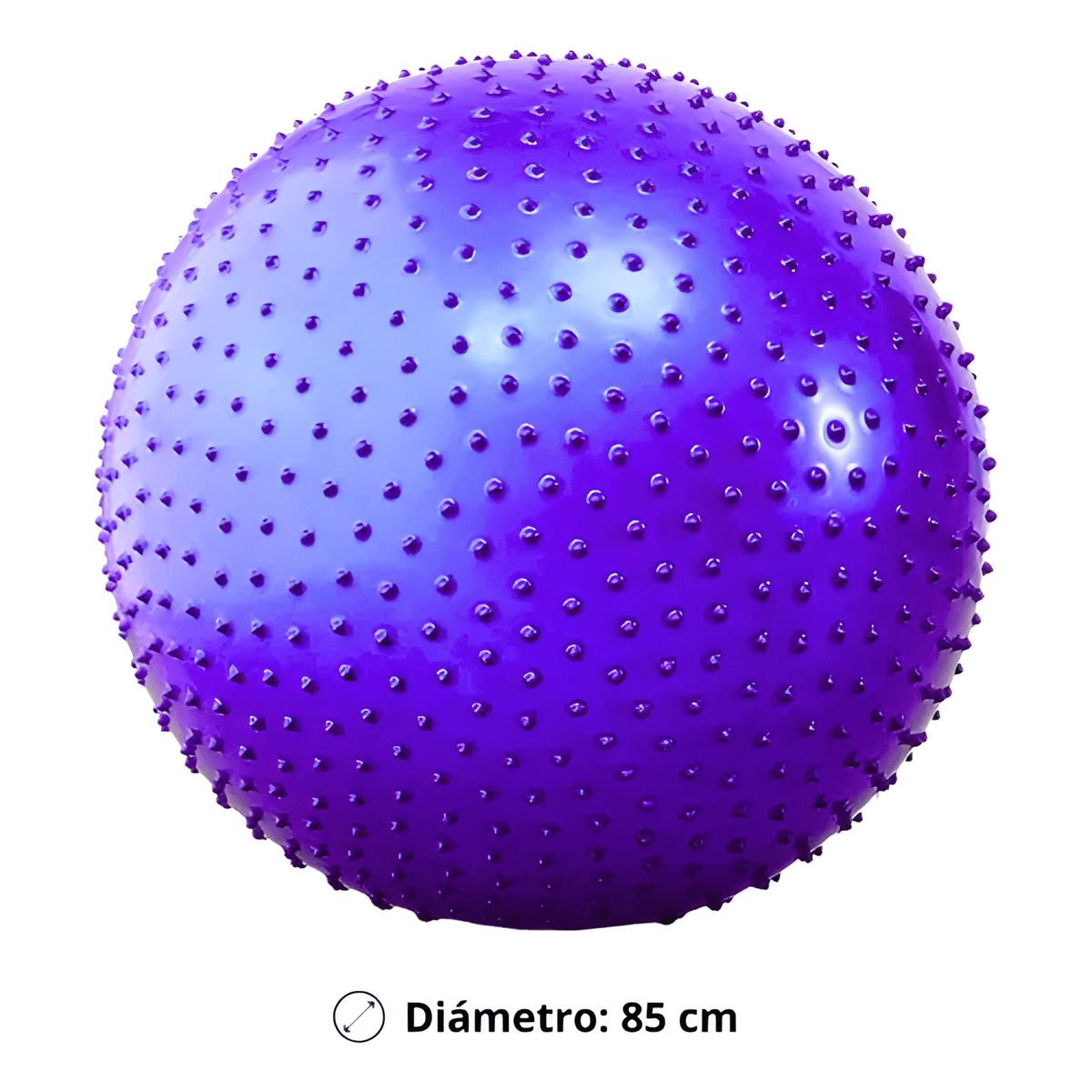 GENERICO - Balón de yoga o pelota 85 cm línea sport + inflador