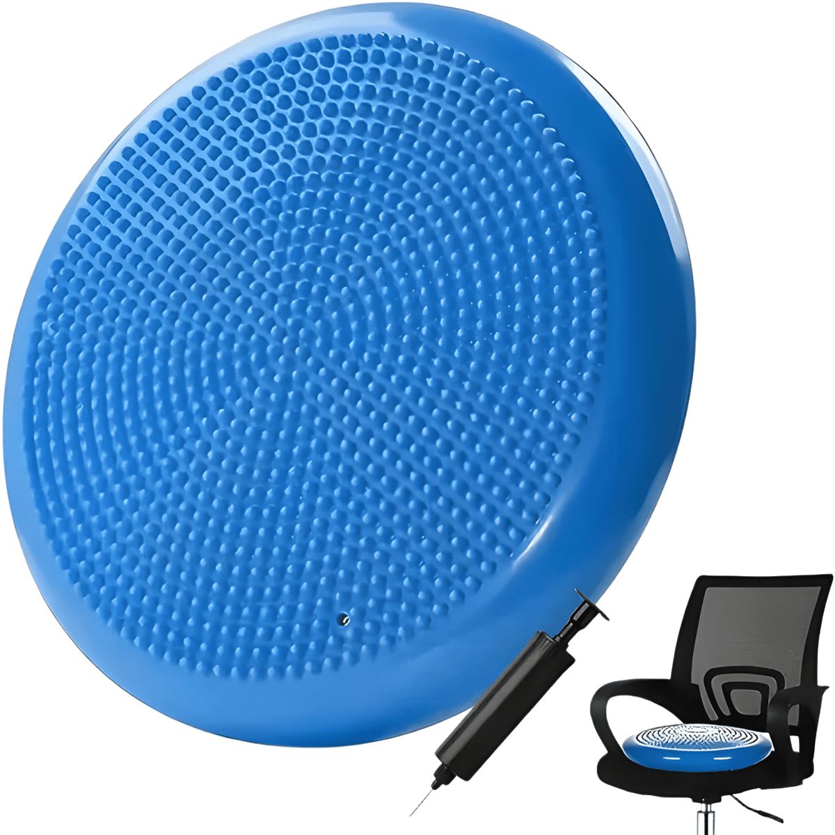 GENERICO - Cojín sensorial propioceptivo vida buenas para autismo Azul