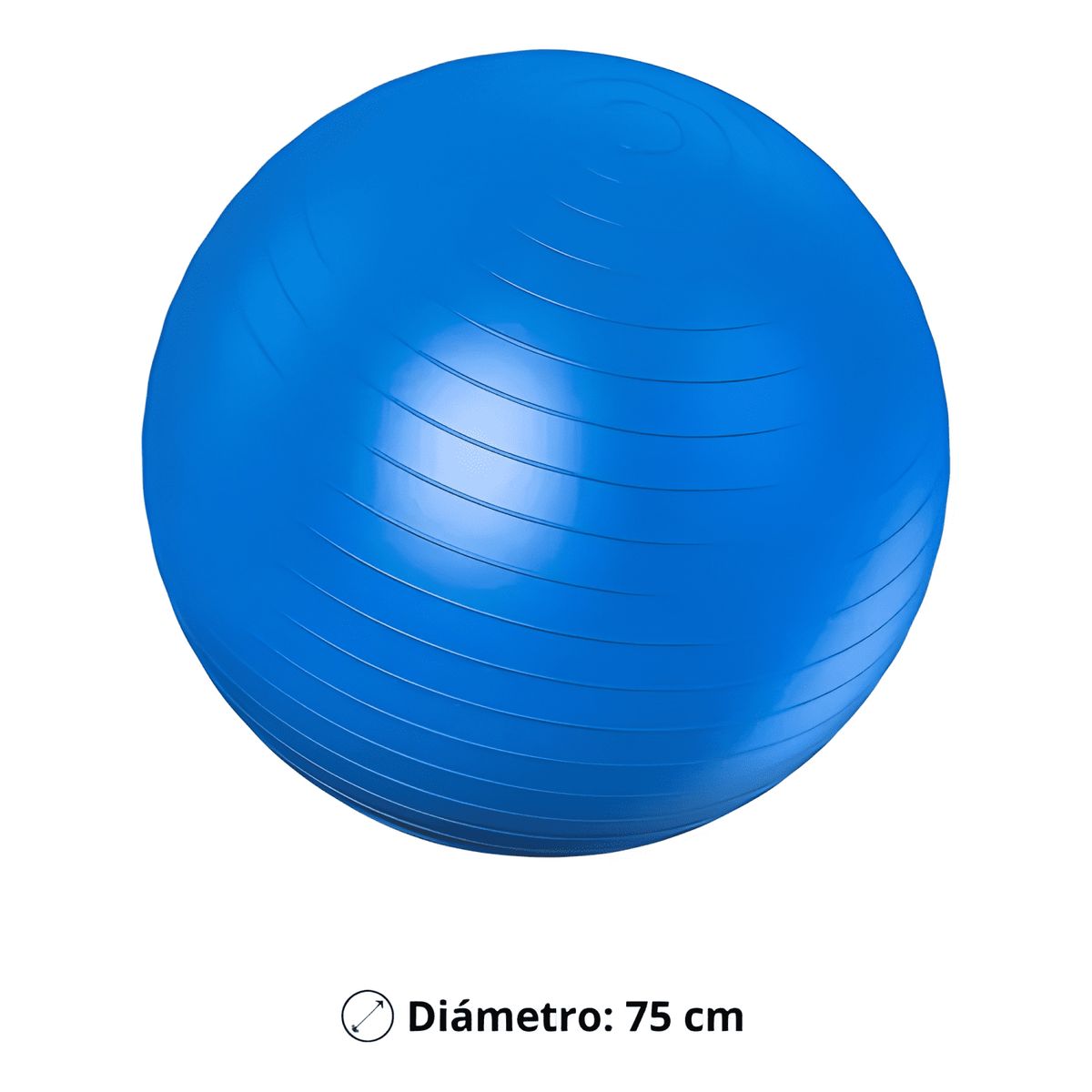 GENERICO - Pelota yoga 75cm línea sport balón + inflador