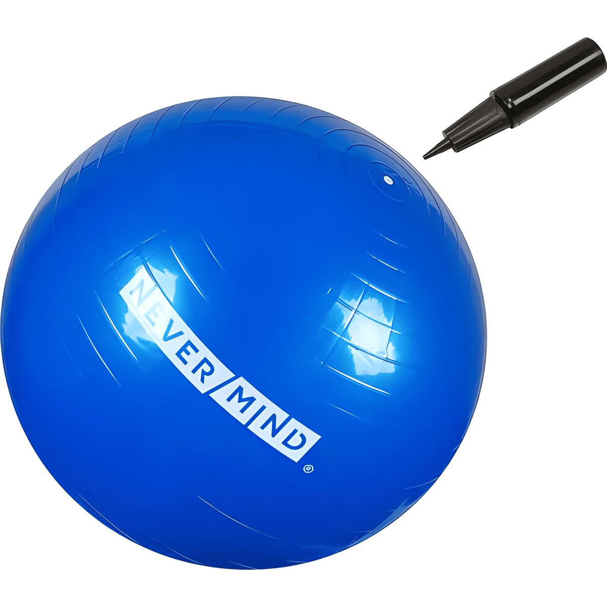 GENERICO - Pelota balón de pilates yoga 75 cm + inflador bombín