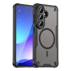 GENERICO - Funda Reforza Carga Magnética Compatible con Samsung Galaxy S26 Negro