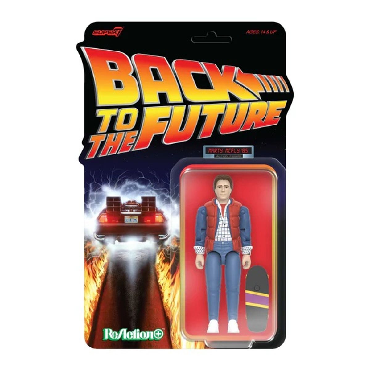 SUPER7 - Back To The Future ReAction - Marty McFly ’85 - Figura Coleccionable