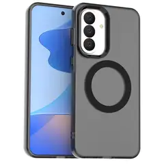 GENERICO - Carcasa Compatible con Samsung A37 5G Compatible Carga Magnética Mate - Negro