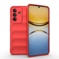 GENERICO - Carcasa Compatible con Samsung A57 5G Robusta Proteccion Camara - Rojo