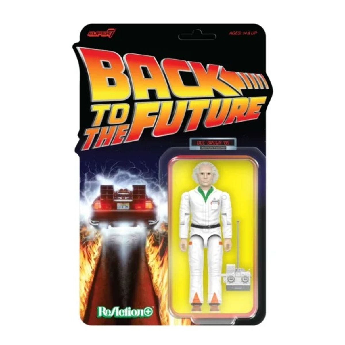 SUPER7 - Back To The Future ReAction  Doc Brown ’85 - Figura Coleccionable