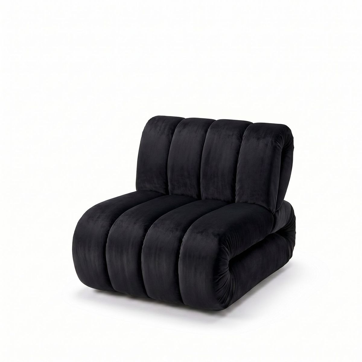 SANTU HOME & DECO - Poltrona Nórdica Cloudy Negra
