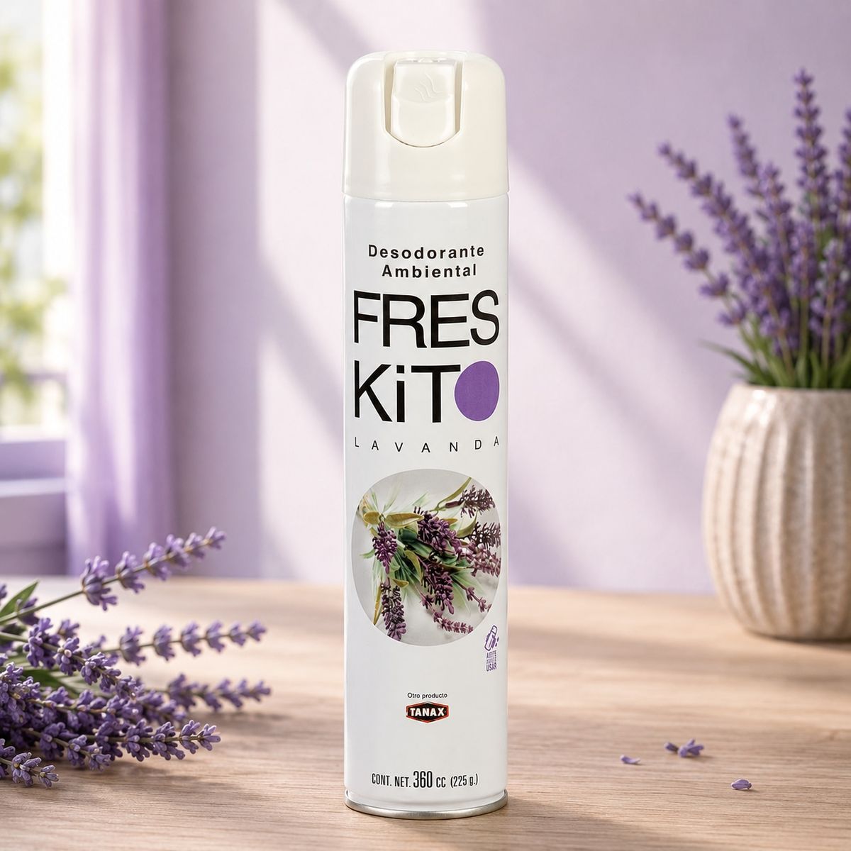 TANAX - DESODORANTE AMBIENTAL LAVANDA 360CC FRESKIT