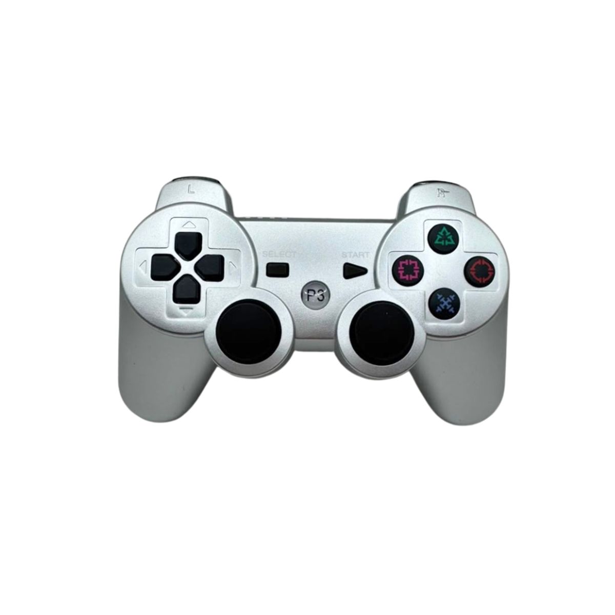 PANTHER - Control Joystick compatible con PS3 Plateado