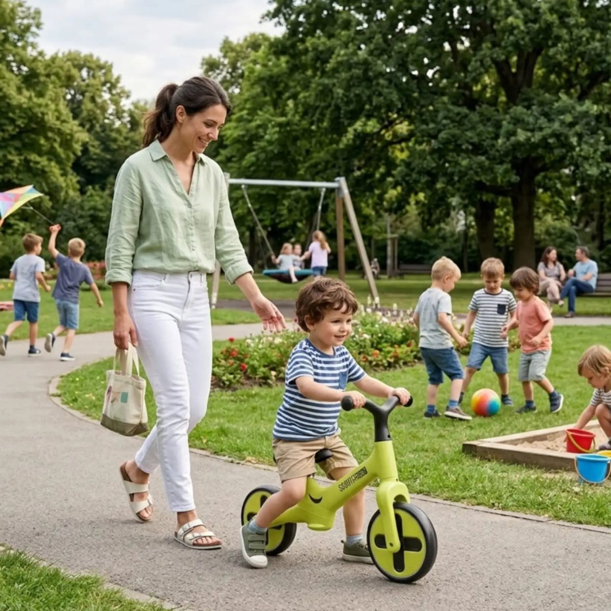 GENERICO - Bicicleta de Equilibrio Infantil Sin Pedales Entrenamiento B3