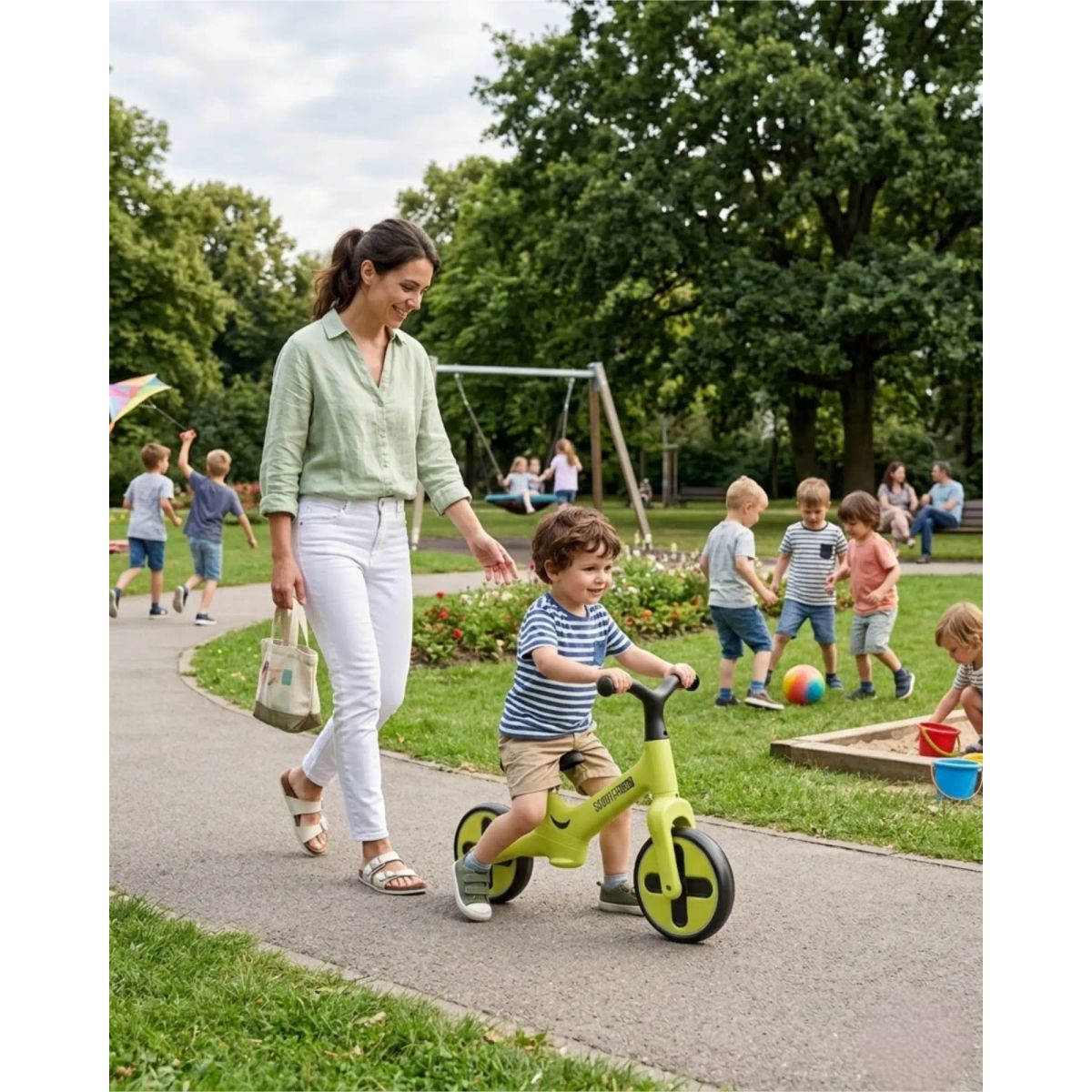 GENERICO - Bicicleta de Equilibrio Infantil Sin Pedales Entrenamiento B3