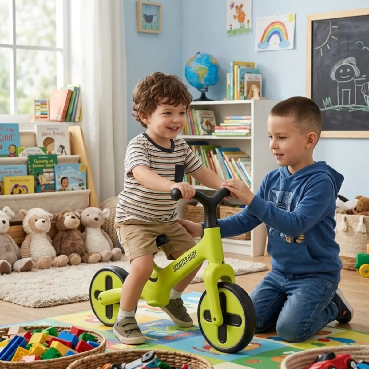 GENERICO - Bicicleta de Equilibrio Infantil Sin Pedales Entrenamiento B3