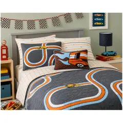 HOT WHEELS - Set Quilt + Sábanas + Cojin by Pillowfort