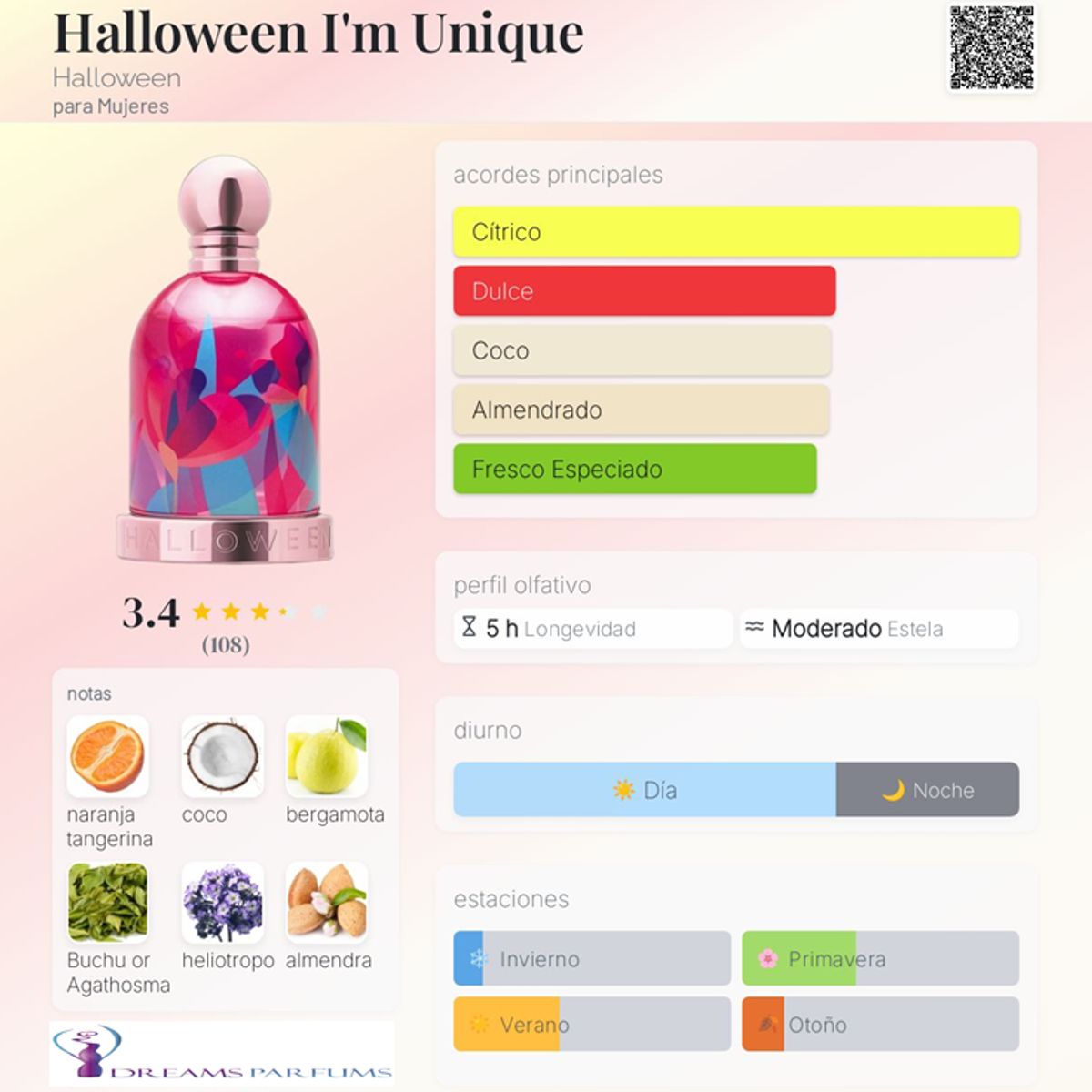 JESUS DEL POZO - HALLOWEEN IM UNIQUE 100 ML EDT JESUS DEL POZO