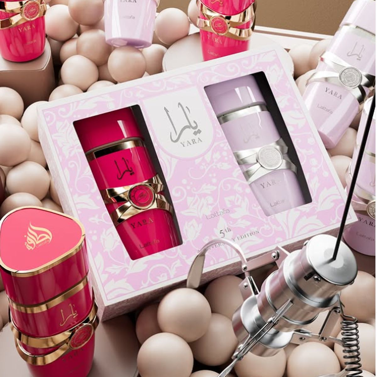 LATTAFA - YARA 100ML EDP + YARA CANDY 100 ML EDP LATTAFA