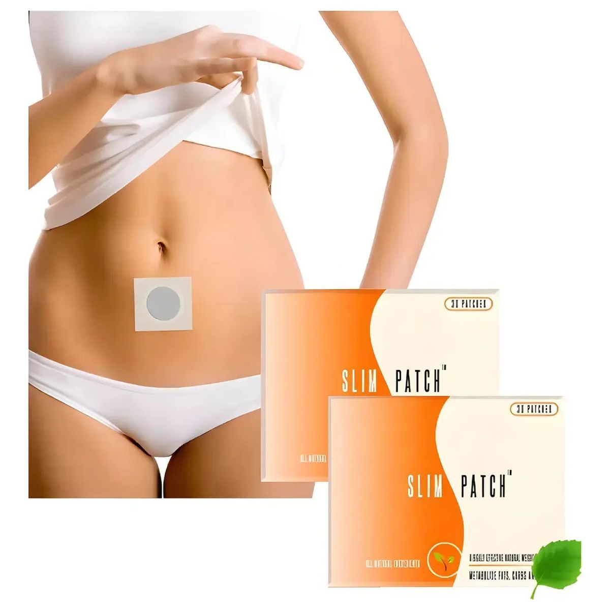 GENERICO - Slim Patch parches reductores - Adelgazantes Naturales - Pack 30 Unidades