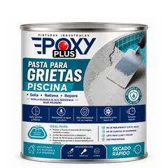 EPOXY - PASTA PARA GRIETAS PISCINA - MASILLA ELÁSTICA ALTA RESISTENCIA - PLUS - 1/4 GALÓN