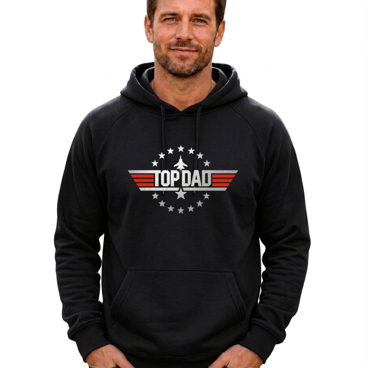 MARITEX - Poleron para hombre Topdad Dia del Padre papa Top