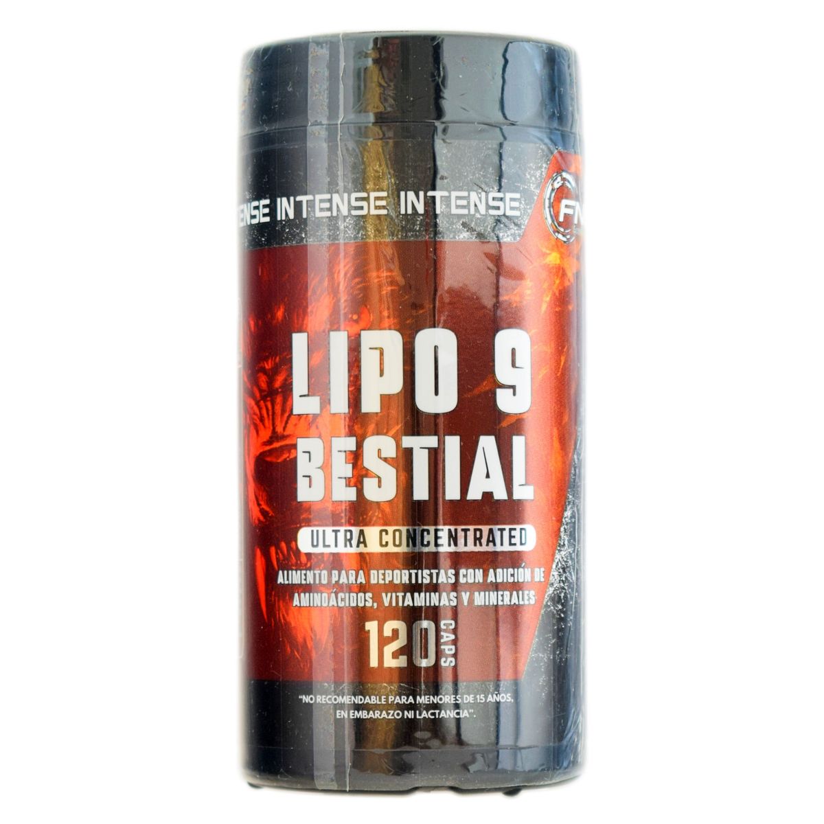 FNL - Lipo 9 Bestial 120 Cápsulas Ultra Concentrated Fnl Sin Sabor