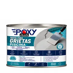 EPOXY - PASTA PARA GRIETAS PISCINA - MASILLA ELÁSTICA ALTA RESISTENCIA - PLUS - 1/2 GALÓN