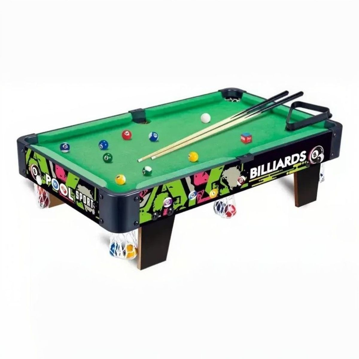 GENERICO - Mesa De Billar Para Niños Mesa Pool Juego Madera