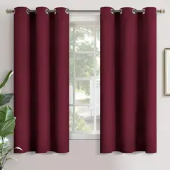 HAPPY LIVING - Cortina 100% Blackout Térmica Living Dormitorio 140x230 ENGOMADA BURDEO