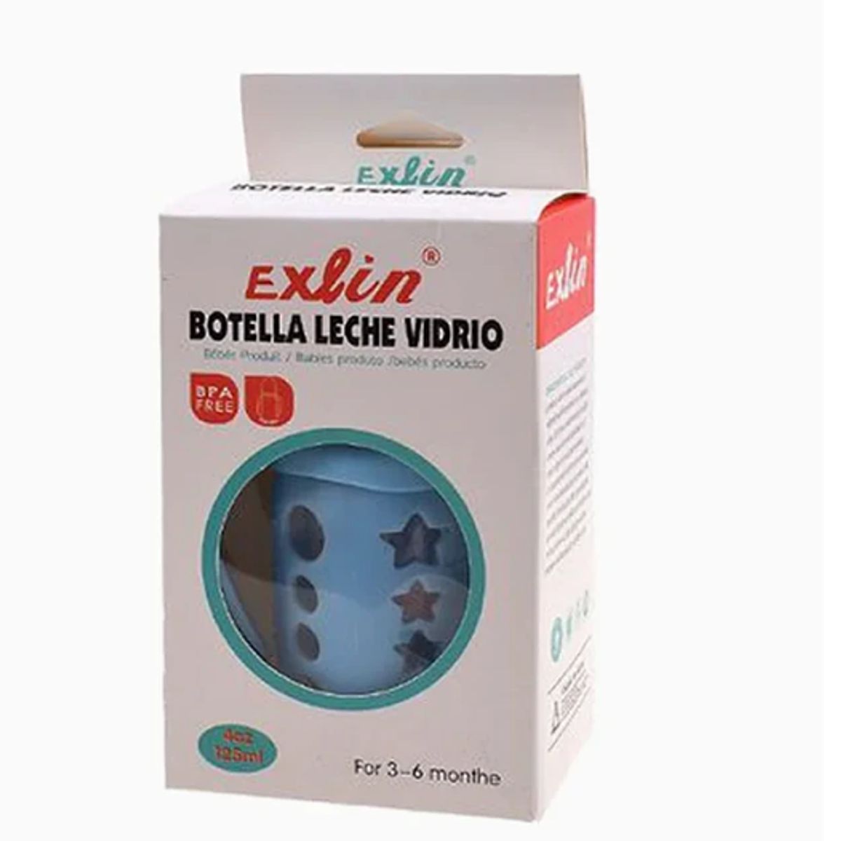 GENERICO - Biberón de Vidrio 125ML