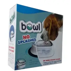 GENERICO - Plato Bebedero Antideslizante Para Perros Bowl Antiderrame