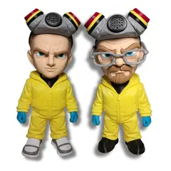 GENERICO - Pack 2 Figuras Coleccionables Breaking Bad - Walter White & Jesse Pinkman