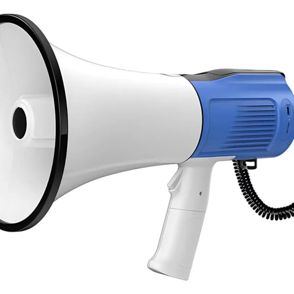 GENERICO - 120W Professional Bluetooth Megaphone Bullhorn Speaker with Detachable Microphone