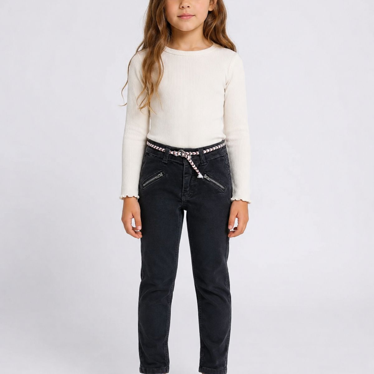 ARZANE - Pantalon de Niña Negro
