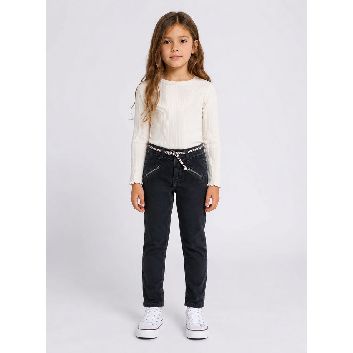 ARZANE - Pantalon de Niña Negro