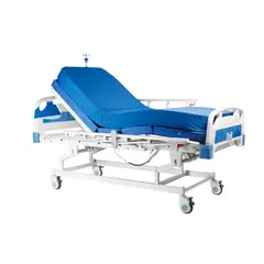 GENERICO - Catre Clínico Eléctrico + Colchón Seccionado Med Home Visco + Colchón Antiescaras Systam